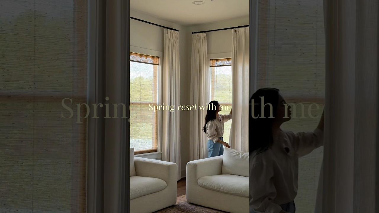 Rearrange my living room with me! #springdiaries #decoratewithme