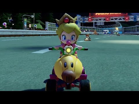 Mario Kart 8 Deluxe - Shell Cup 100cc (Baby Peach Gameplay)