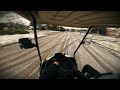 Snow Drifting In The 10hp Golf Cart ️ ️ 4k60fps