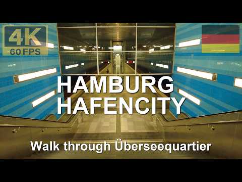 HAMBURG, Germany 🇩🇪 in 4K | 2025 | Modern Hafencity Riverside District Walking Tour