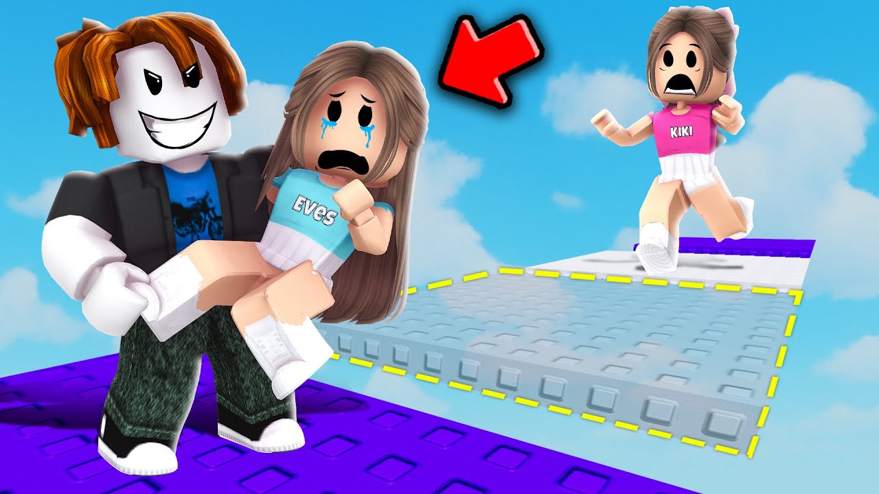DEFEATING The SECRET ROBLOX HUG TOWER with my SISTER!