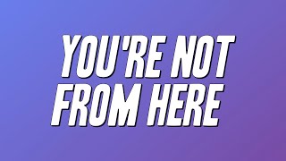 Lara Fabian - You&#39;re Not From Here (Lyrics)