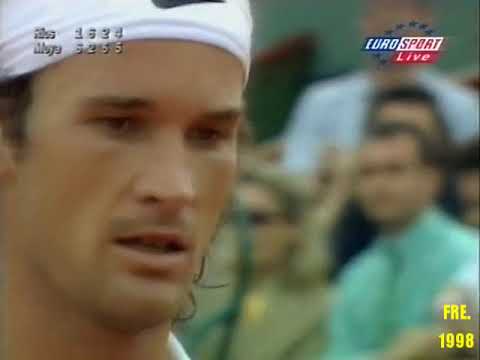 Carlos Moya v Marcelo Rios French Open 1998