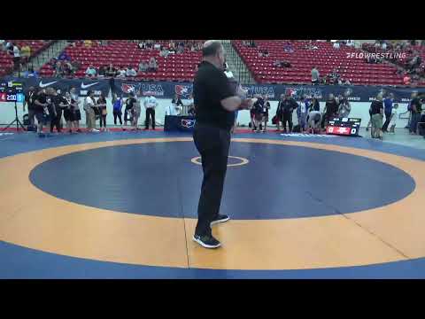 78 Lbs Rr Rnd 1 - Peter Haag, Chicago Wrestling Club Vs Peter Wirs, The Pennsylvania Wrestling Clu