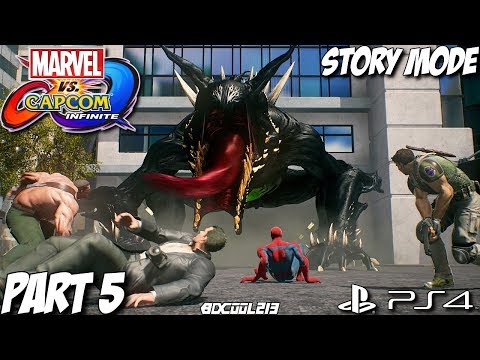 Marvel vs Capcom Infinite Story Mode Gameplay Walkthrough Part 5 - Power Stone - PS4 Lets Play