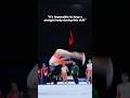 You Won T Find A Layout That Straighter Than This One Gymnastics Floorexercise Tumbling Flip