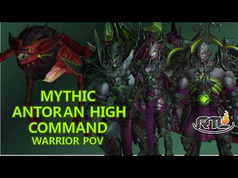 Mythic Antoran High Command vs Retaliation - Fury Warrior PoV