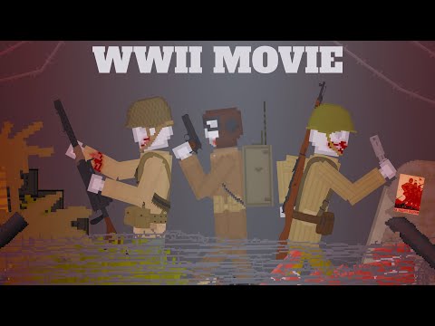 World War II : Epic Ragdoll / War Movie In People Playground