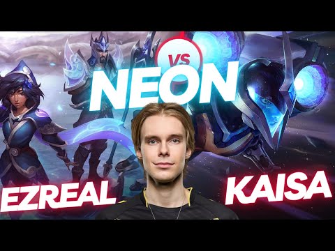 NEON | EZREAL VS KAISA | ADC GAMEPLAY | Patch 13.15 / Season 13 | #LeagueofLegends
