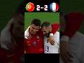 Portugal 🇵🇹 vs France 🇫🇷 🥶🔥 | euro 2020 | Highlights #shorts #football #youtube