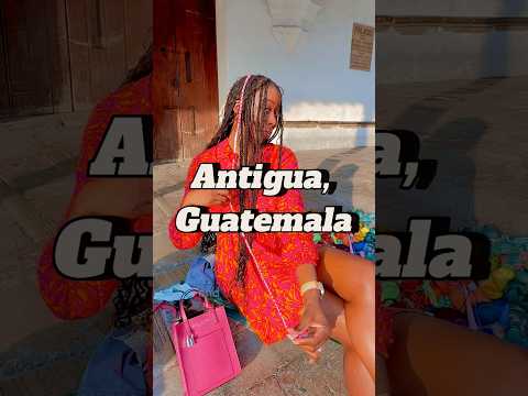 Hair wrapping/braiding in Antigua, Guatemala 😍#guatemala #antiguaguatemala #hairstyle #braidstyles