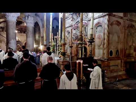 Corpus Christi Vigil in Jerusalem