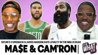 TATUM'S COMEBACK, HARDEN SAYS THERE'S NO LOYALTY IN THE NBA & BOXER RICHARDSON HITCHINS PULLS UP!