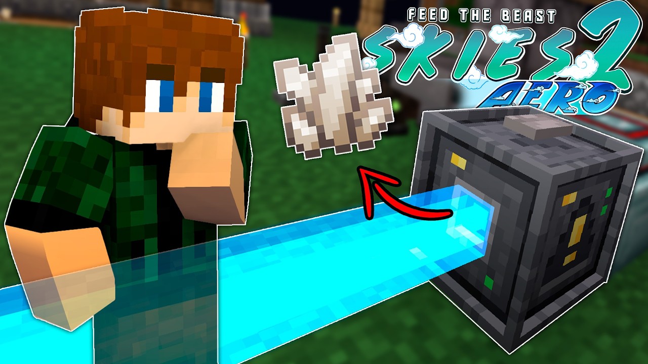Essa MÁQUINA vai MUDAR o JOGO!!! - Minecraft FTB Skies 2 Aero E04 (1.21.1)