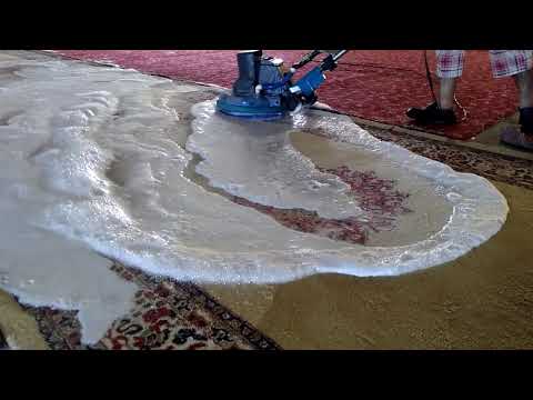 Carpet Cleaning Progrees In Global Marquees, Shahrah-e-Faisal، Karachi