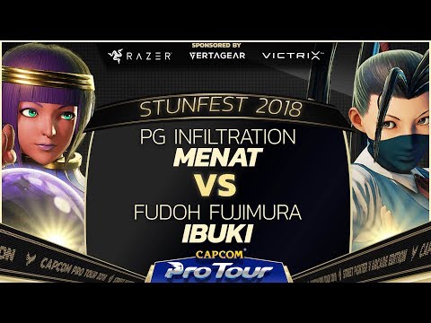 PG Infiltration (Menat) vs Fudoh Fujimura (Ibuki) - Stunfest 2018 Grand Finals - CPT 2018