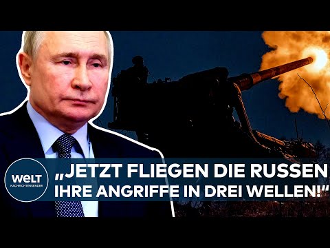 PUTINS KRIEG: "Russen fliegen jetzt Angriffe in drei Wellen!" Heftige Attacken im Osten der Ukraine
