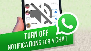 Turn Off WhatsApp notifications on iPhone
