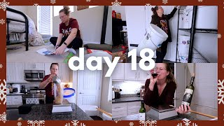 🎄 VLOGMAS DAY 18 | a look inside my ynab, microbakery prep, wrapping presents + more