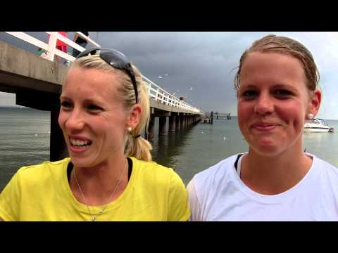 Karla Borger und Britta Büthe nach Bronze bei der Deutschen Meisterschaft