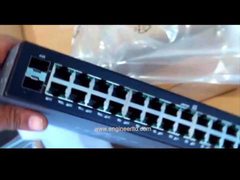 Unboxing Cisco SG92 24 Port Gigabit Switch