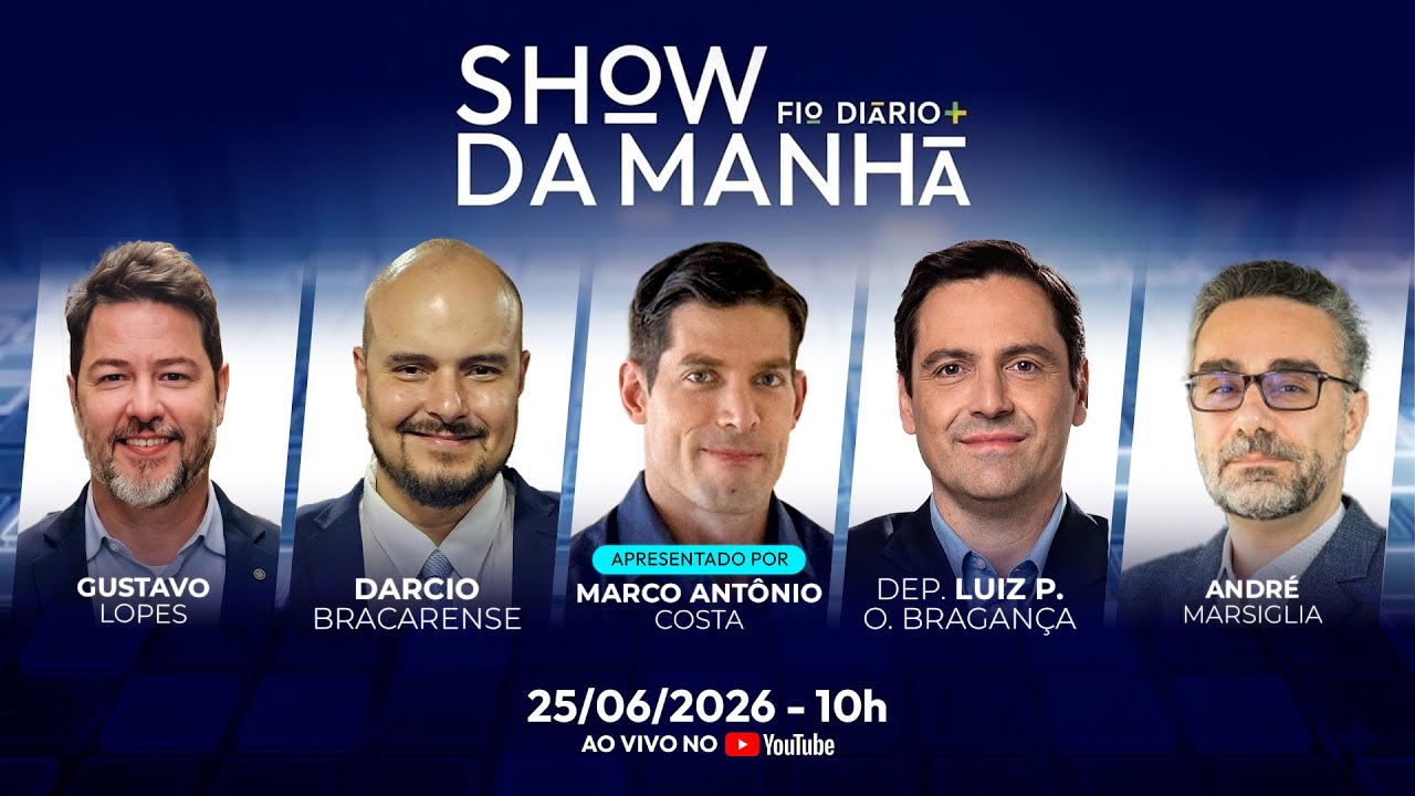 SHOW DA MANHÃ - LULAMASTER: JAQUES WAGNER É PRESSIONADO E DEIXA LIDERANÇA - 25/06/2026