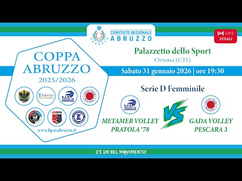 Coppa Abruzzo 2025/2026 | Finale Serie D Femminile