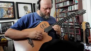 Video thumbnail for 17 August 2017 Godin A10 - 10 String Guitar Improvisation + Boss RC-300 Loopstation by Darren Lock Music