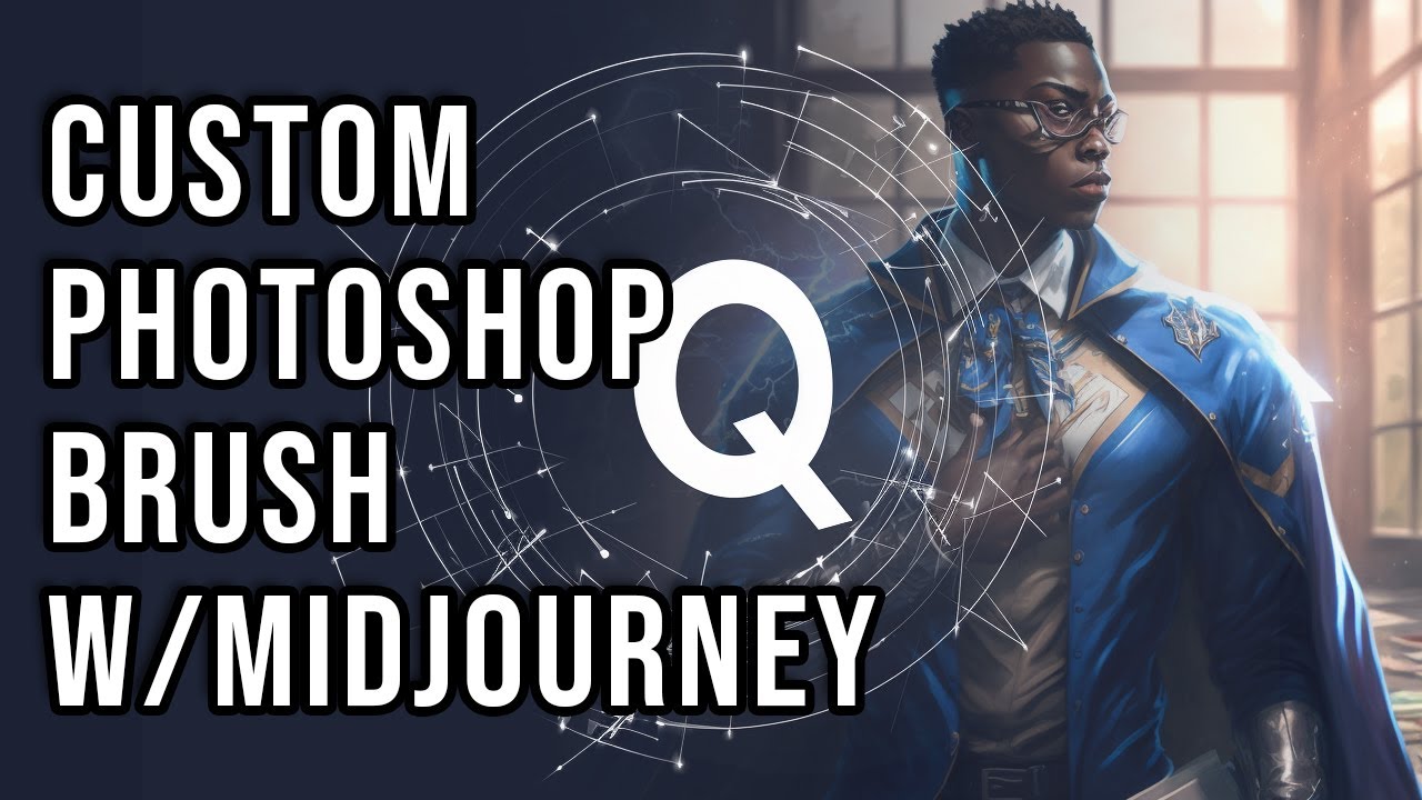 create a Vector Image in  Midjourney & Craft Your Own Photoshop Brush