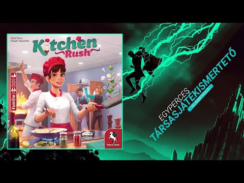 #329. Kitchen Rush | Egyperces társasjátékismertető - Game-Obscura