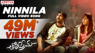 Ninnila Full Video Song  Tholi Prema Video Songs  