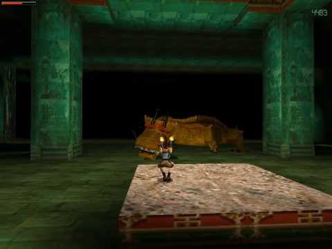 Tomb Raider II: Dagger of Xian - Boss Fight!