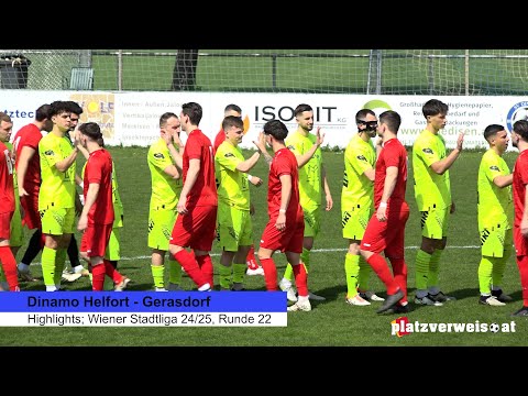 Highlights Dinamo Helfort - Gerasdorf, Wiener Stadtliga 24/25