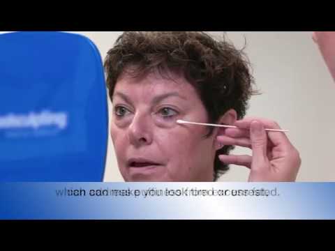 What happens during a lower eyelid surgery?