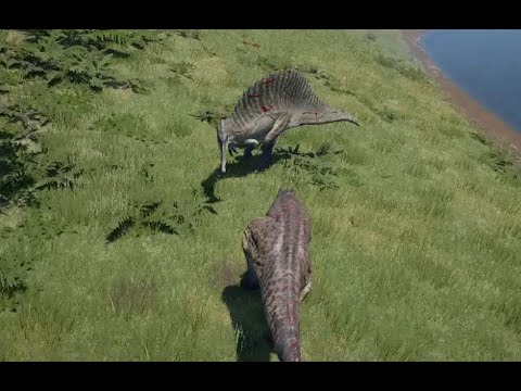 Upper Skill Level Giga vs Spino Strategy/Counterplay - The Isle Legacy Gameplay