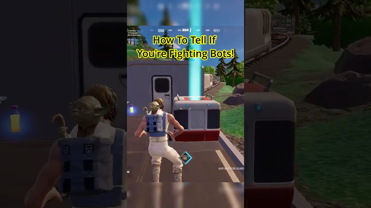 How to Tell If You're Fighting Bots!  #fortnite