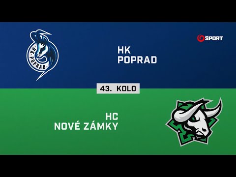 43. kolo: HK Poprad – HC Nové Zámky 12:0 (HIGHLIGHTY)