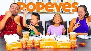 POPEYES MUKBANG! | The Extra Family