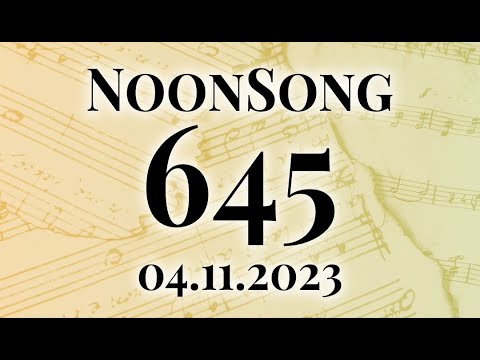 NoonSong am Samstag, 4 de novembro de 2023, 12h, com Chormusik a cappella de Schütz, Hammerschmidt