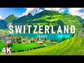FLYING OVER SWITZERLAND 4K UHD Relaxing Music Along With Beautiful Nature Videos