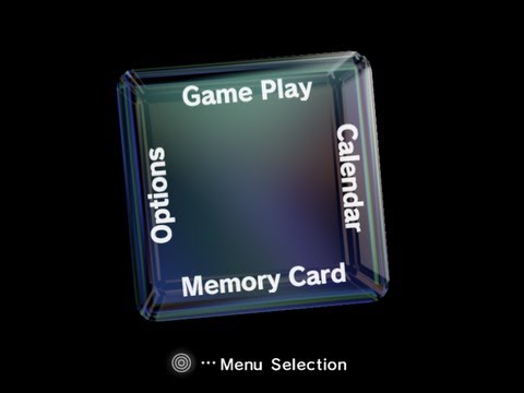 Gamecube Menu Walkthrough