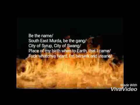 MurdaCerda - Panda Remix Freestyle (RINGTONE) (Lyrics Video)