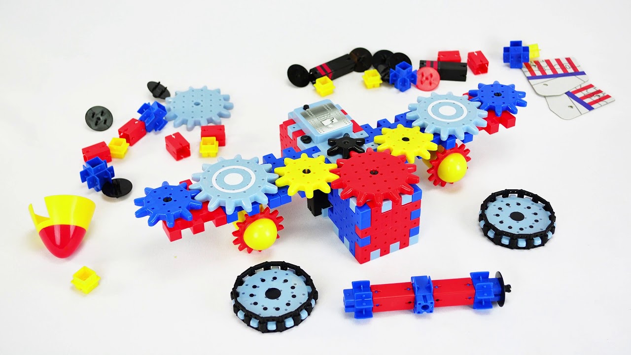 Techno Gears Aero Trax Plane Kit Toys ‘R’ Us UAE