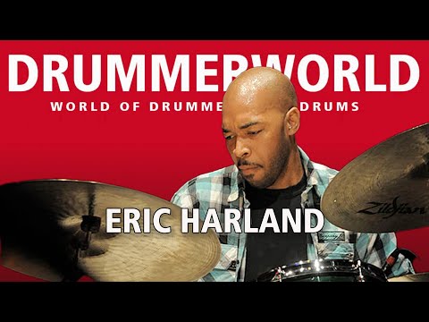 Eric Harland Drum Clinic: Playing behind/on/ahead - JazzHeaven.com - #drummerworld #ericharland