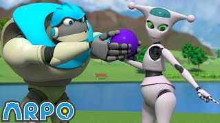 Battle of the Bots!!! | ARPO The Robot | Funny Kids Cartoons | Kids TV Full Episodes