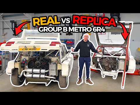 REAL vs REPLICA GROUP B METRO 6R4 *REPLICA SUPERIOR?*