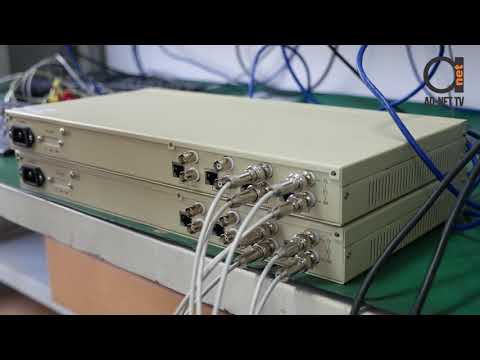 4E1 to Ethernet converter with NMS system and BNC & RJ-48 universal G.703 ports