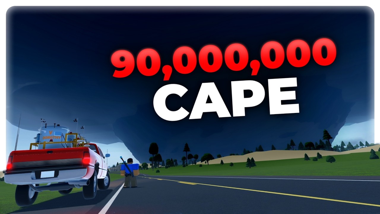 90 Million Cape Tornadoes in Twisted!