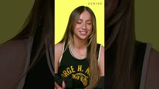 Tate McRae reveals the original "greedy" chorus that changed #genius #tatemcrae #music