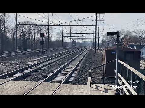 High Speed Action at Rahway Station 12/23/19